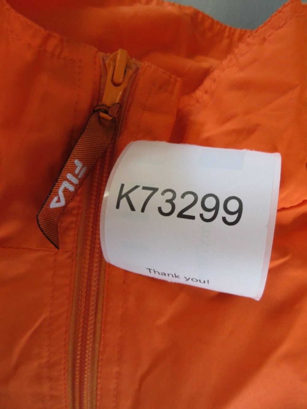 VINTAGE Fila Jacket Small Windbreaker Loose Colorblock Y2K Full Zip - Picture 14 of 14